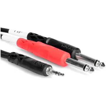 Hosa CMP-150 3,5 mm TRS – dubults 6,3 mm TS Y kabe