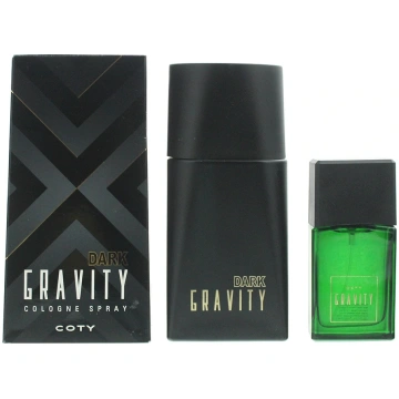 Coty Gravity 2 Piece Gift Set Dark Gravity Cologne
