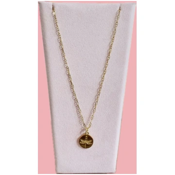 VIVIAN DRAGONFLY MEDAL NECKLACE VIVIAN GIOIELLI
