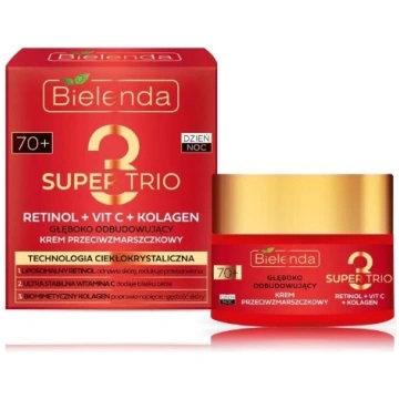 Bielenda Super Trio Retinol Vitamin C 70+ atjaunoj