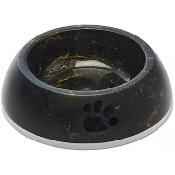 Savic Delice 2 Marble, miska dla psa, czarna/ zota