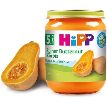 HiPP Bio Ekoloģisks sviesta ķirbja biezenis (5m+),