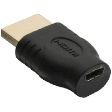 Adapter AV InLine HDMI na microHDMI Black (17690A)