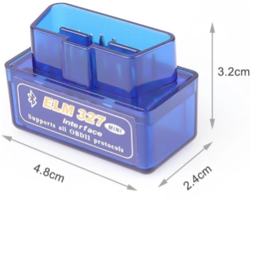 V1.5 OBD2 skeneris Bluetooth ELM327 Auto koda lasī