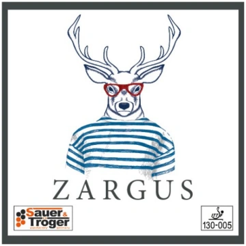 Gumija galda tenisa raketei Sauer Tröger Zargus Sa