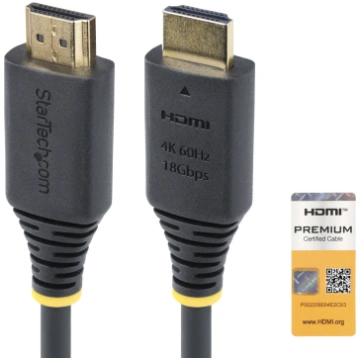 StarTech.com 1m Premium Certified HDMI 2.0 kabelis