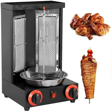 Doner Kebab mašīna Elektriskais Kebab Grils Vertik