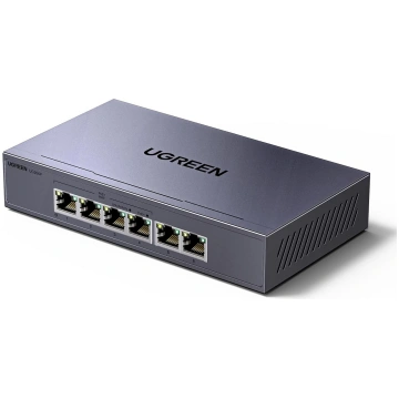 Switch Ugreen 6-Port 1Gb/s Ethernet Switch with Po
