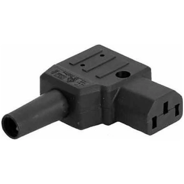Bachmann IEC320 C13 right-angled socket 10A/250VAC