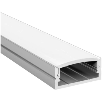 Anodēts alumīnija profils 1-2 LED lentes rindām HB