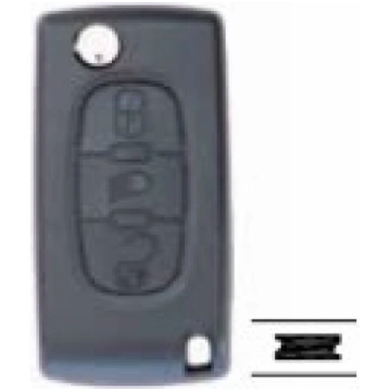 Atslēgu pults korpuss ar 3 pogam CAR KEY SHELLS ML