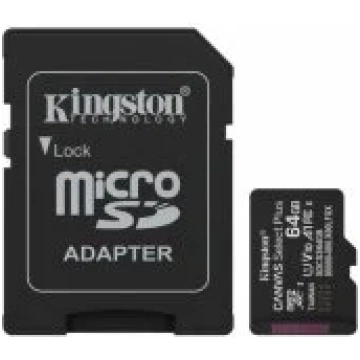 Kingston 64GB Canvas Select Plus microSDXC Class 1