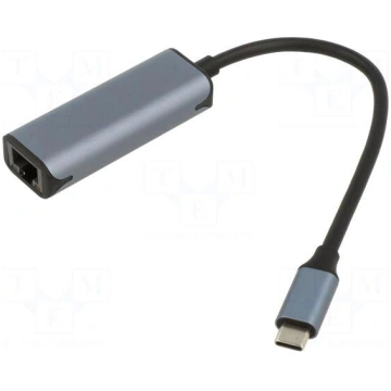USB to Ethernet adapter | RJ45 socket,USB C plug |
