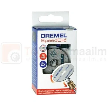 Dremel metāla griešanas diski SC406 2 gab