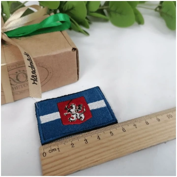 Latgales karoga uzšuve 4,5x7cm