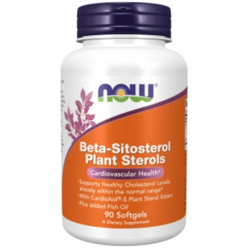 Beta-Sitosterol Plant Sterols Now Foods 90 softgel