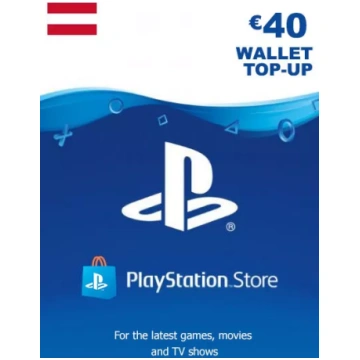 Austrijas PSN 40 EUR Dāvanu Karte Sony
