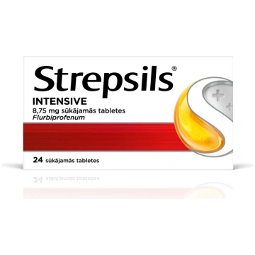 STREPSILS Intensive 8,75 mg sūkājamās tabletes N24