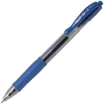 Gela pildspalva PILOT G-2 0.7mm zila tinte