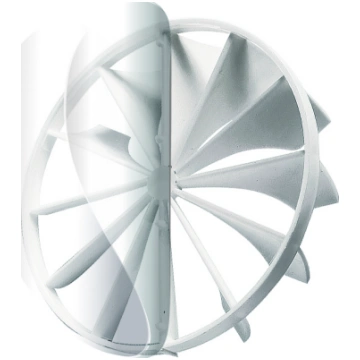 Ventilatoru vārsts EUROPLAST EEV125, Ø125mm