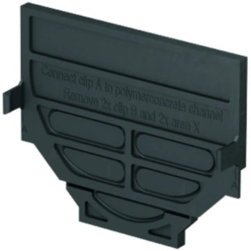Plastikāta gala slēgs ACO Euroline/ACO Hexaline, 3