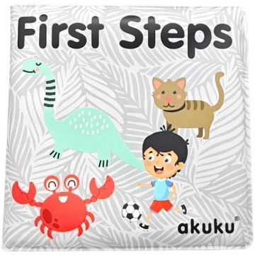 AKUKU vannošanās grāmatiņa ar pīkstuli First Book 