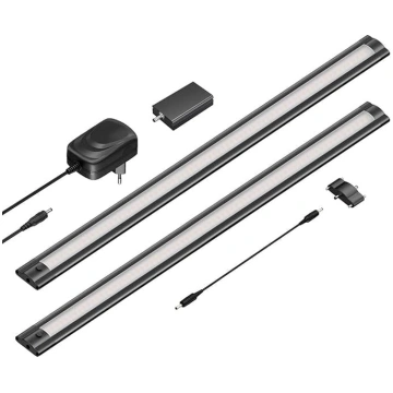 ledscom.de SIRIS Smart LED zemgaismas gaisma Black
