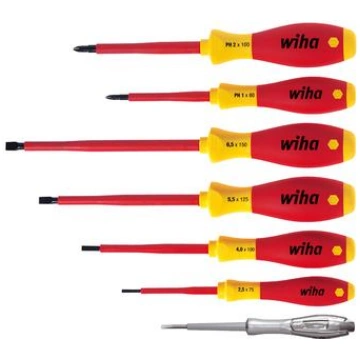 wiha SoftFinish electric screwdriver set, 7-piece