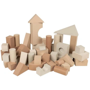 Klucīši BabyTrold Foam Blocks, 52 gab