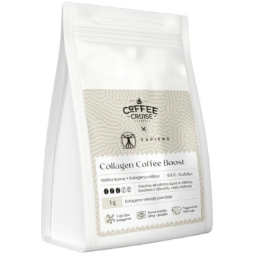 Malta kafija ar kolagēnu Coffee Cruise x Sapiens C