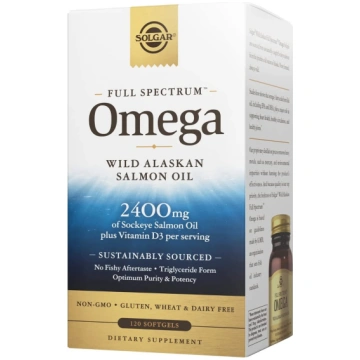 SOLGAR Wild Alaskan Full Spectrum Omega - pilna sp