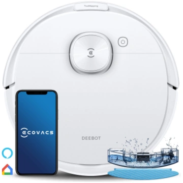 Ecovacs Deebot N8 - Robots putekļsūcējs ar mazgāša