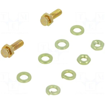 Spring lock set for D-Sub | Locking: slide latch |
