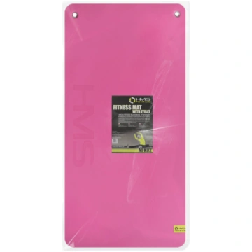 Club fitness mat with holes pink HMS Premium MFK02