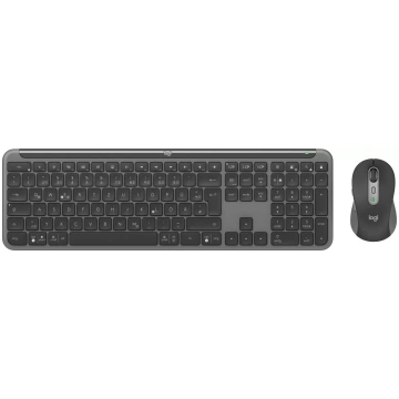 Klaviatūra Pele Logitech MK950 Signature Slim Offi
