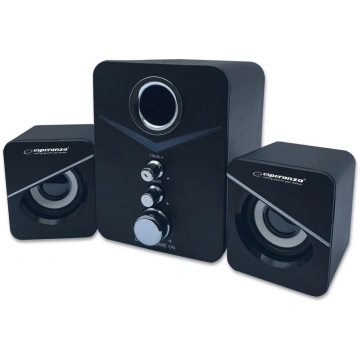 Esperanza EP153 USB 2.1 Speaker Set 6 W Black