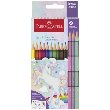 Trīsstūrveida krāsainie zīmuļi Faber-Castell Colou