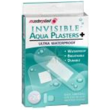 Masterplast Invisible Aqua plāksteri, ūdensizturīg