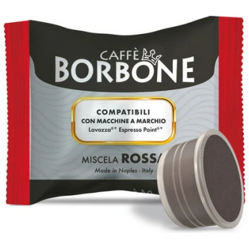 CAFFÈ BORBONE MISCELA ROSSA CAFFÈ COMPATIBILE LAVA