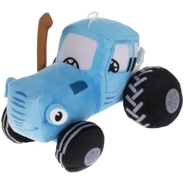 Mīkstā rotaļlieta Zilais TRAKTORS 20cm, mūzika. Si