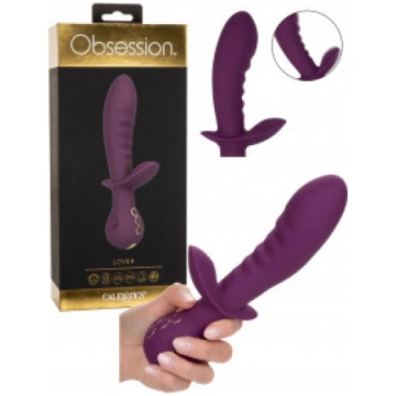 Vibratore vaginale doppio per punto G e clitoride 