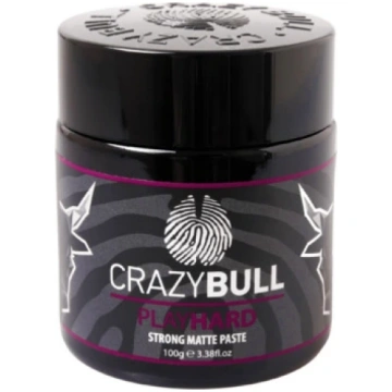 CrazyBull Play Hard Strong Matte Paste 100 g