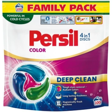 Persil LAUNDRY CAPS PERSIL DISCS COLOR 100PCS