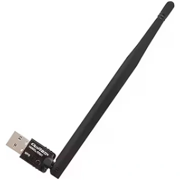 Qoltec Wi-Fi USB adapter with antenna wireless (57