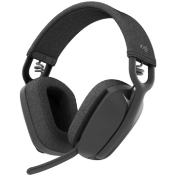 Logitech Zone Vibe 100 Wireless Headphones, Blueto