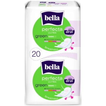 BELLA Perfecta Ultra Green Drain higiēnas paketes,