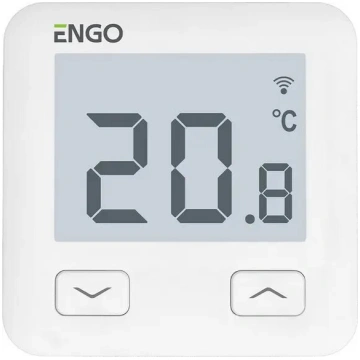 Interneta temperatūras regulators Wi‑Fi 230V balts