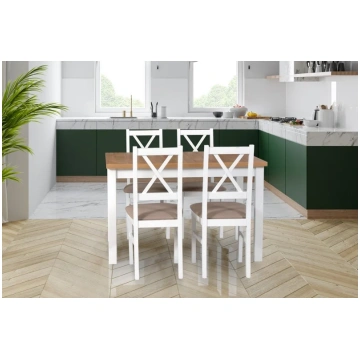 Virtuves galda komplekts ALBA 1-NILO 10 Drewmix