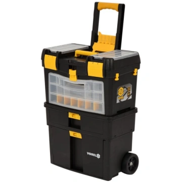 TROLLEY TOOL BOX W/ REMOVABLE ORGANIZER (78734)