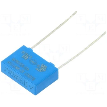 Capacitor: polypropylene | X2 | 22nF | 630VDC | 30